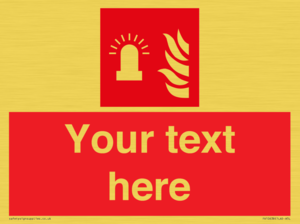 Custom Fire: Fire alarm flashing light